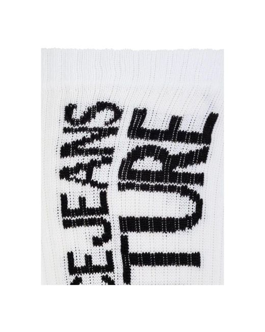 Socks di Versace Jeans Couture in White