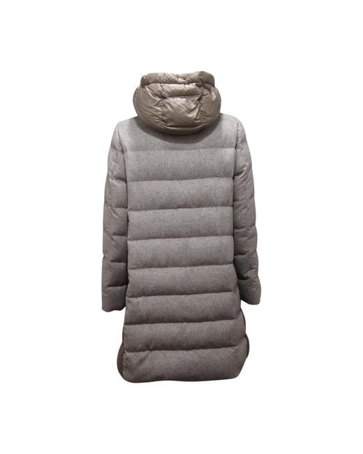 Herno Gray Parkas