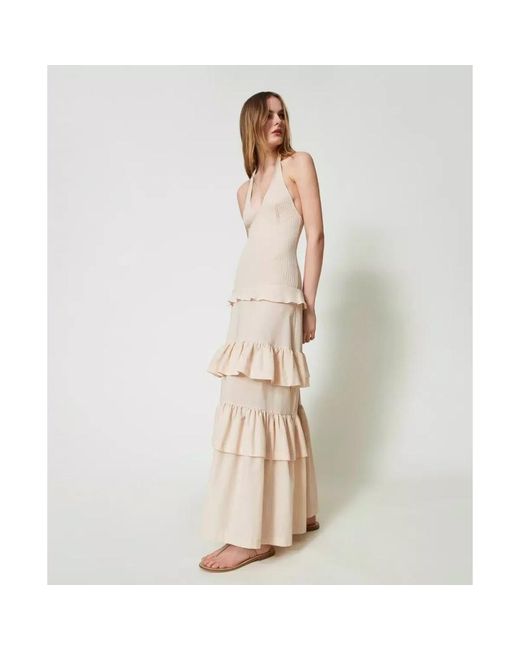 Dresses > day dresses > maxi dresses Twin Set en coloris Natural