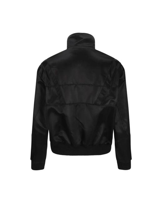 Saint Laurent Monogramm teddy jacke mit frontreißverschluss in Black für Herren