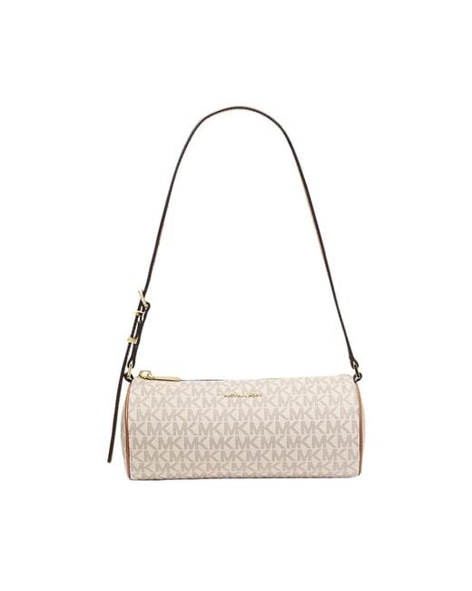 Michael Kors Natural Shoulder Bags
