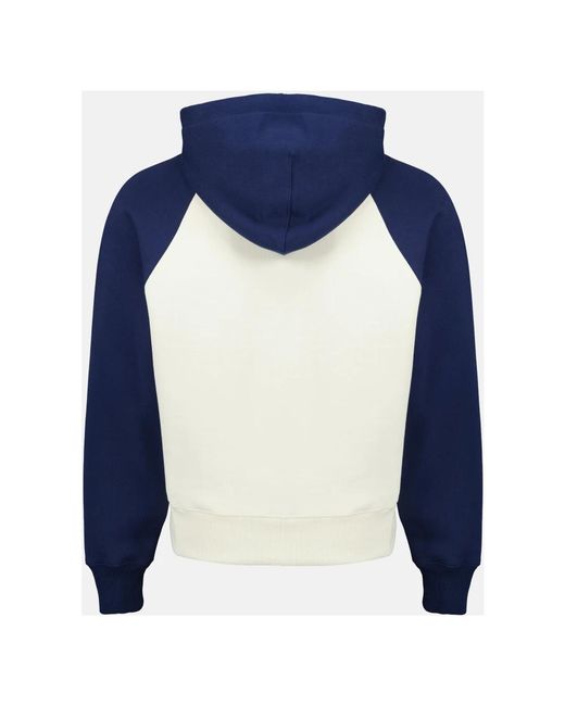 AMI Blue Hoodies for men