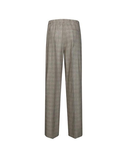 8pm Gray Wide Trousers