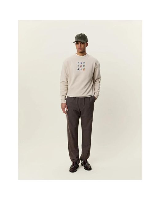 Les Deux White Sweatshirts for men