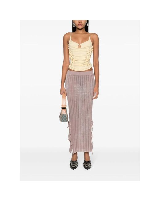 Acne Brown Maxi Skirts