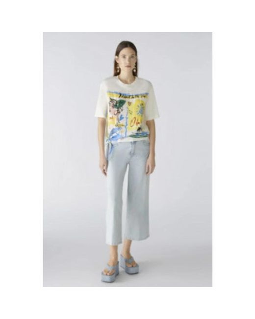 Ouí Tijdloze Blouses &Amp; Hemden Stijl in het Multicolor