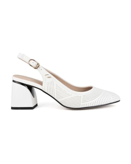 Santino Milano White Pumps