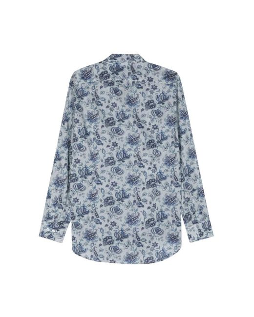 Etro Blue Casual Shirts for men