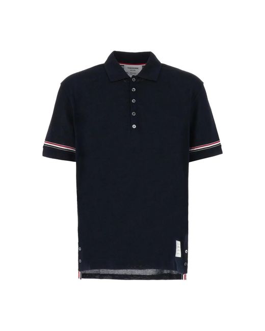 Thom Browne Blue Polo Shirts for men