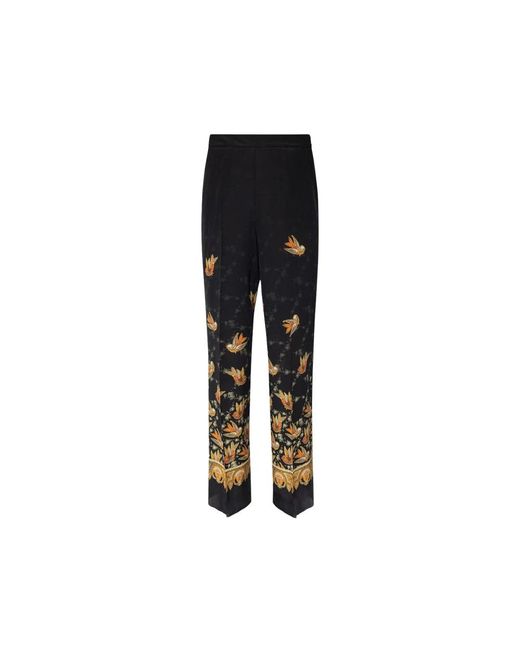 Etro Black Straight Trousers