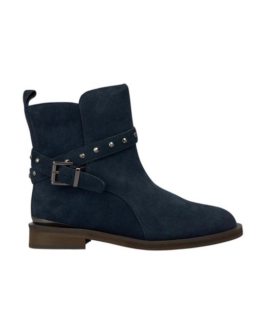 Alma En Pena. Blue Ankle Boots