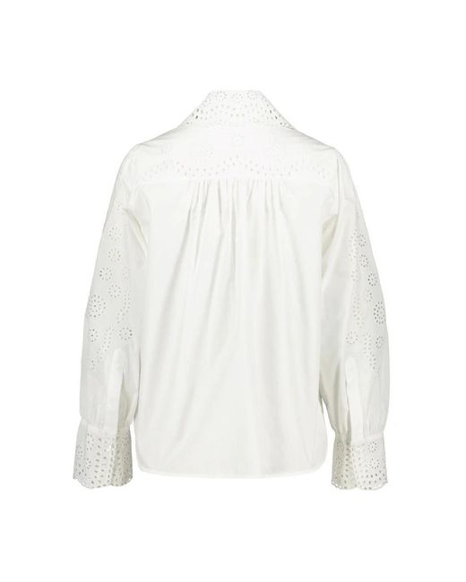 Van Laack Felja Blouse in het White