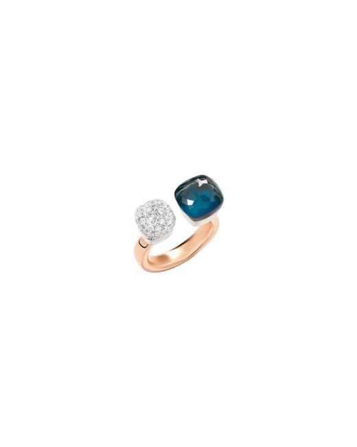 Pomellato Blue Rings