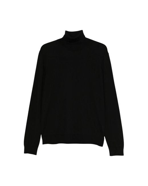 Daniele Fiesoli Black Turtlenecks for men