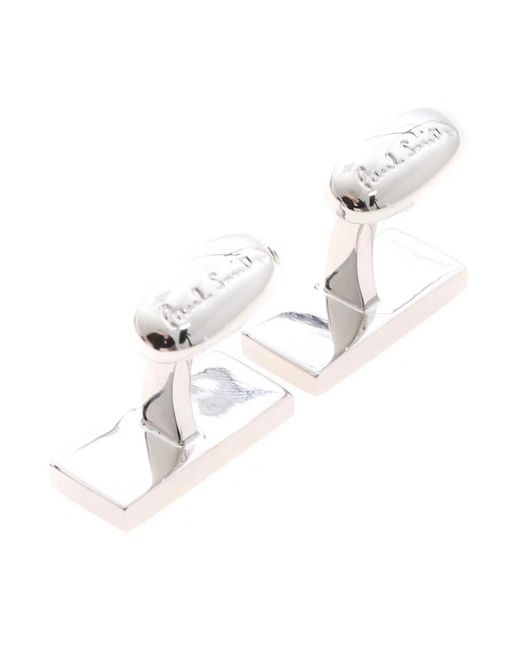 Logo cufflinks Paul Smith pour homme en coloris Metallic