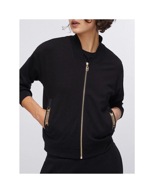 Liu Jo Black Zip-Throughs