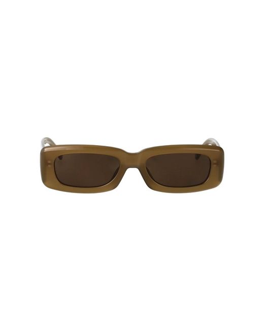 The Attico Brown Sunglasses