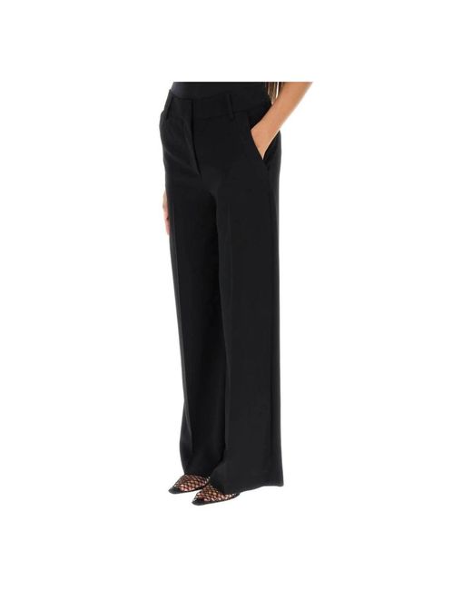 See By Chloé Black Wide Trousers
