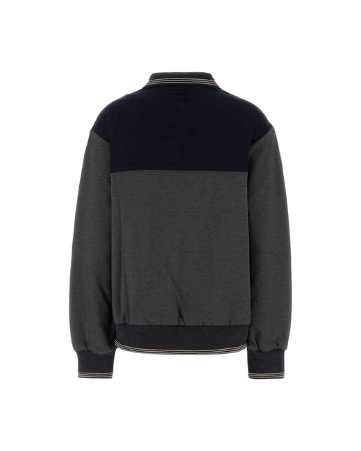 Miu Miu Black Zip-Throughs
