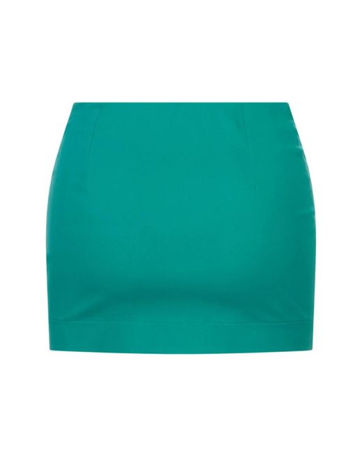 Gianluca Capannolo Green Short Skirts