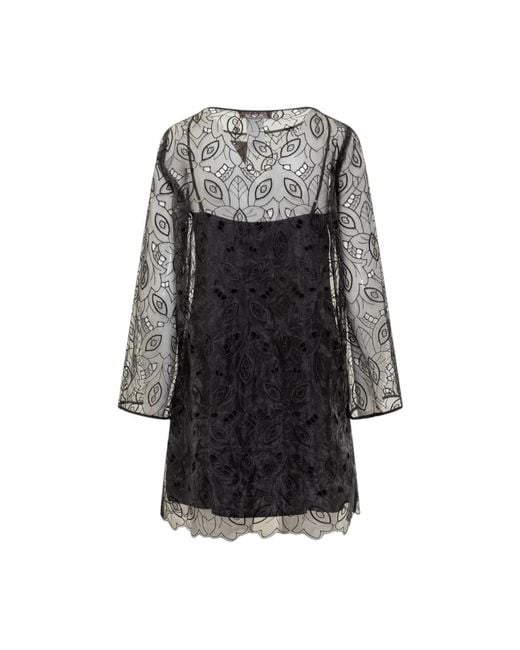 Max Mara Black Short Dresses