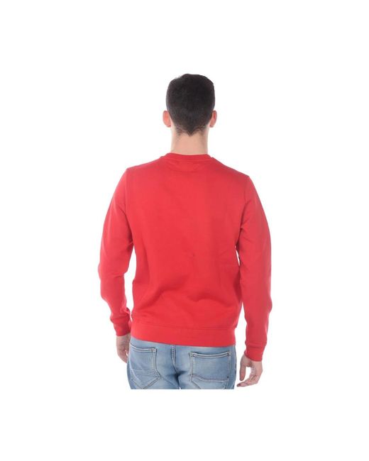 Emporio Armani Red Sweatshirts for men