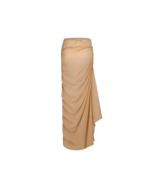 GIUSEPPE DI MORABITO Natural Maxi Skirts