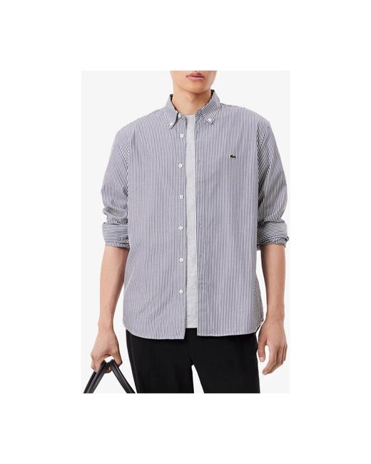 Lacoste Blue Casual Shirts for men