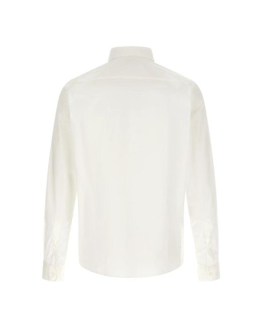 Boss White Formal Shirts for men