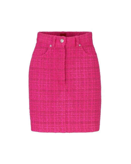 HUGO Short Skirts in het Pink