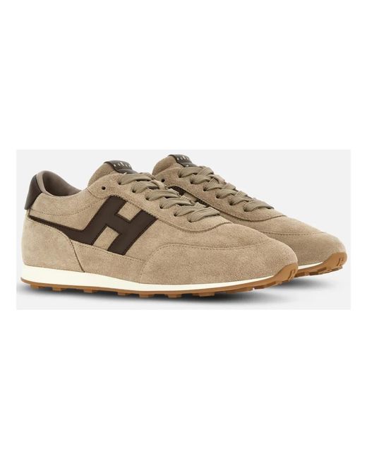 Hogan Brown Sneakers for men