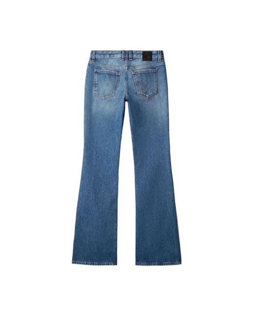 Off-White c/o Virgil Abloh Blue Flared Jeans