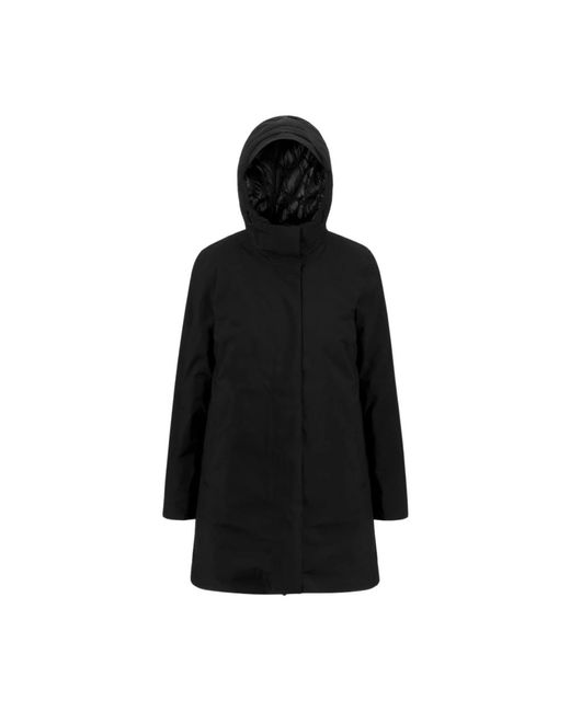 Giacca nera pura di K-Way in Black