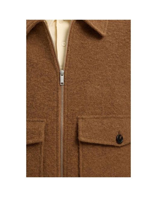 Light Jackets di SELECTED in Brown da Uomo