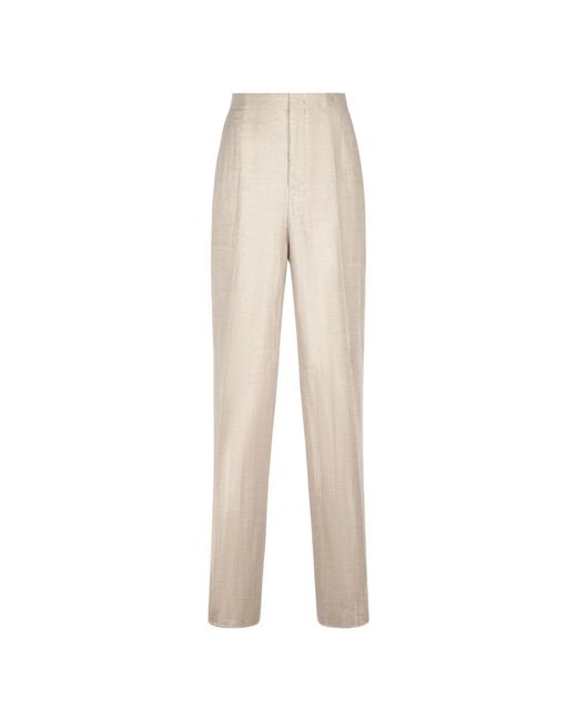 Tagliatore Natural Straight Trousers