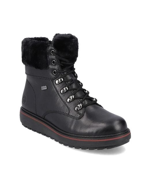 Remonte Black Winter Boots