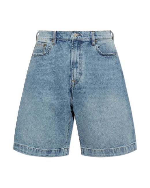 Paul Smith Denim Shorts in het Blue voor heren