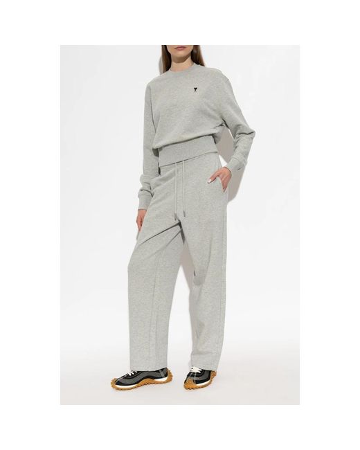 AMI Sweatpants in het Gray