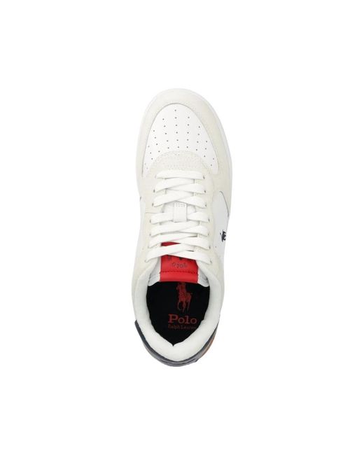 Polo Ralph Lauren White Sneakers for men