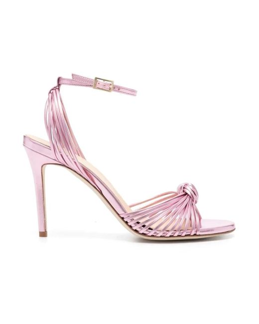 Pastel sandal circe Semicouture de color Pink