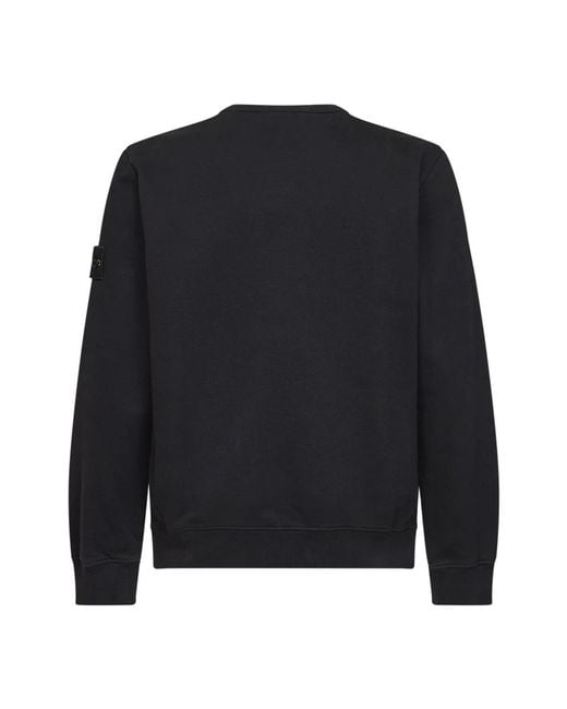 Stone Island Black Sweatshirts for men