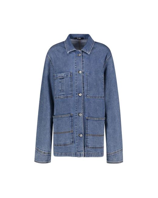 Denim Jackets Re-hash en coloris Blue
