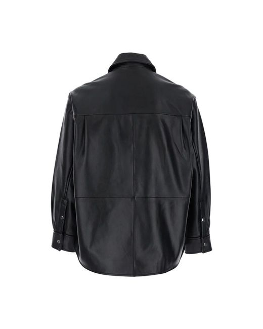 Leather Jackets di sunflower in Black da Uomo