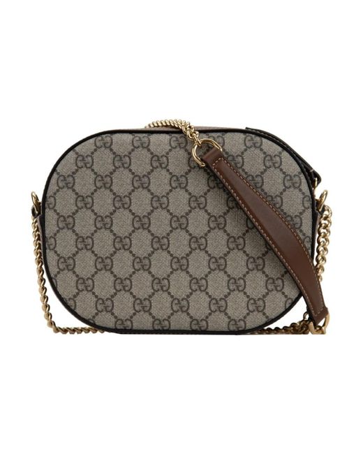 Gucci Gray Cross Body Bags