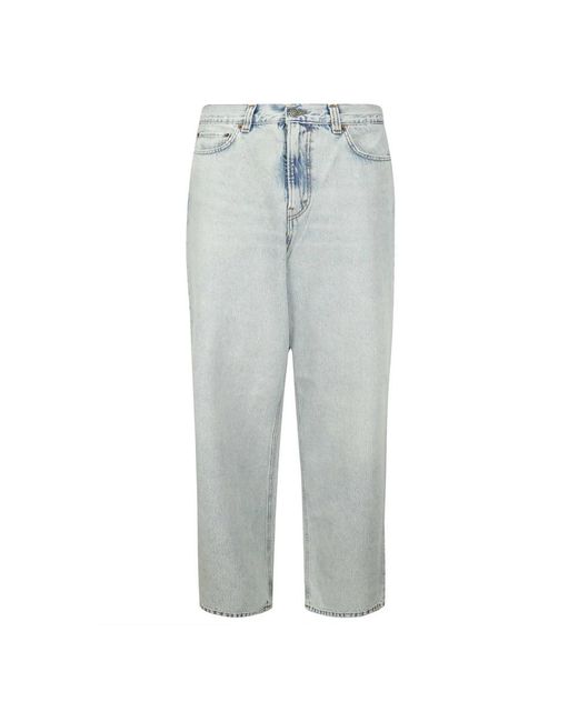 Haikure Gray Cropped Jeans