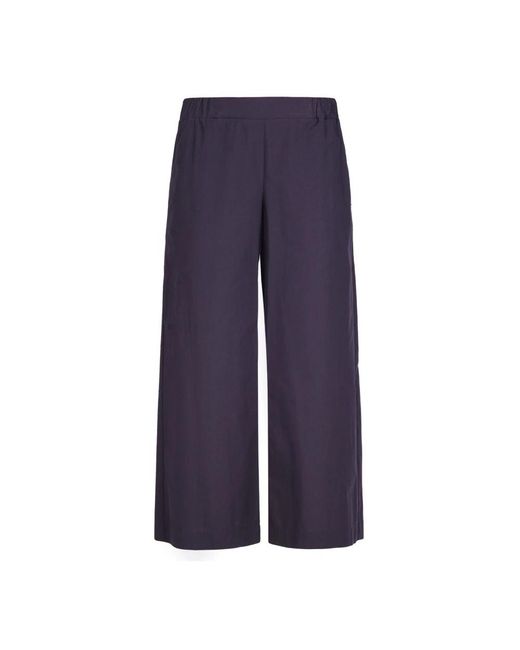Ottod'Ame Blue Cropped Trousers