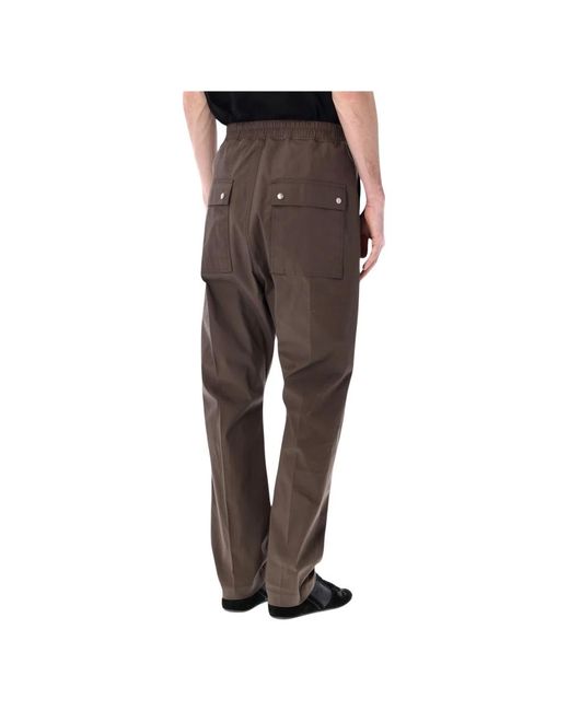 Rick Owens Gray Sweatpants for men