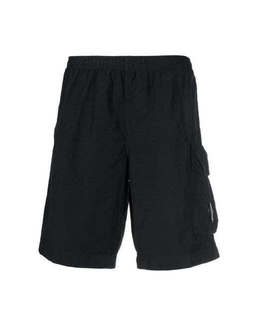 Long Shorts C P Company pour homme en coloris Black