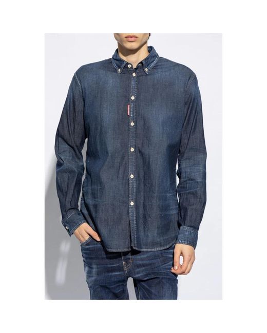 DSquared² Denim hemd in Blue für Herren