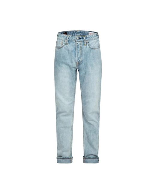 Evisu Blue Skinny Jeans for men